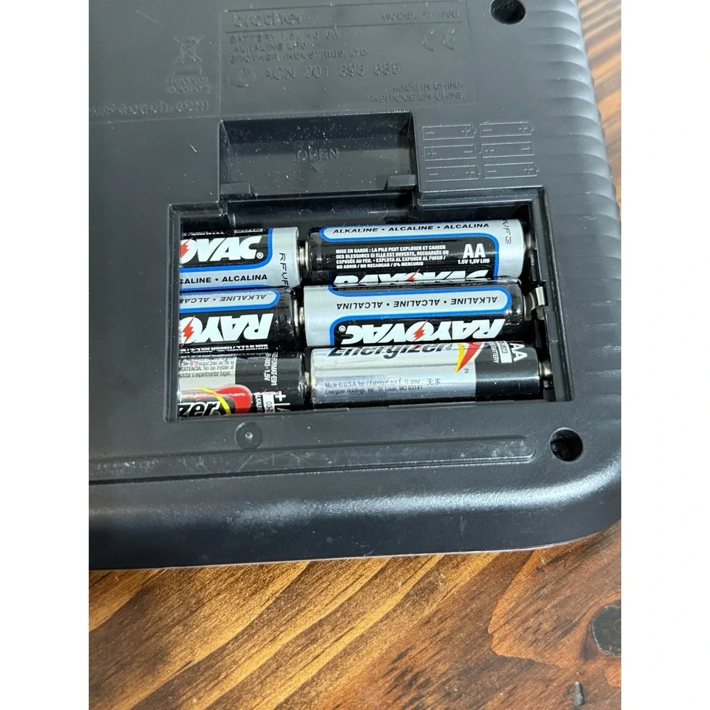 TESTED Brother P-Touch PT-1830 Label Maker Thermal Printer Working